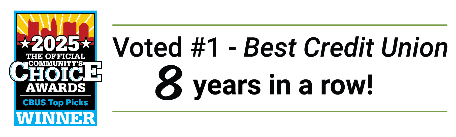 #1 Best Credit Union